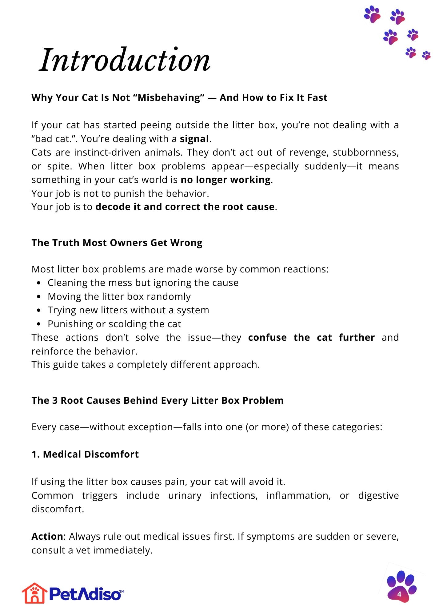 Preview page 2 from Stop Litter Box Problems in 7 Days